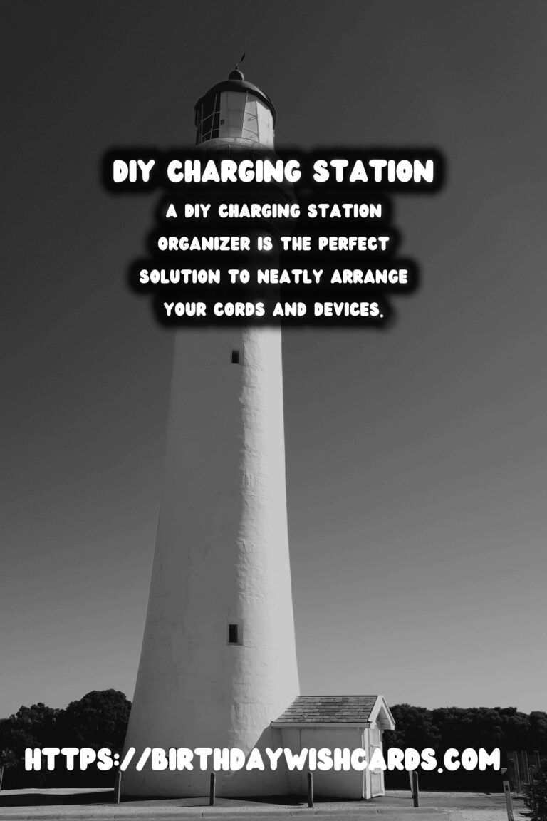Create Your Own DIY Charging Station Organizer: A Step-by-Step Guide