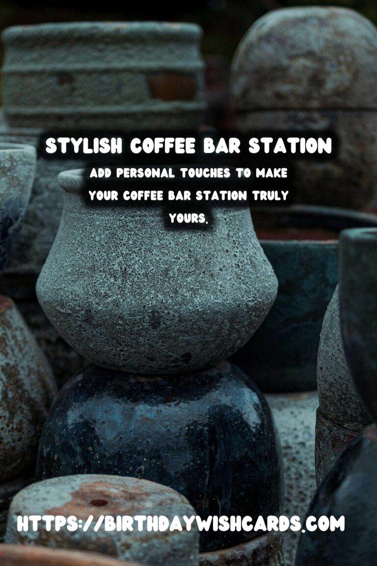 Create Your Own DIY Coffee Bar Station at Home