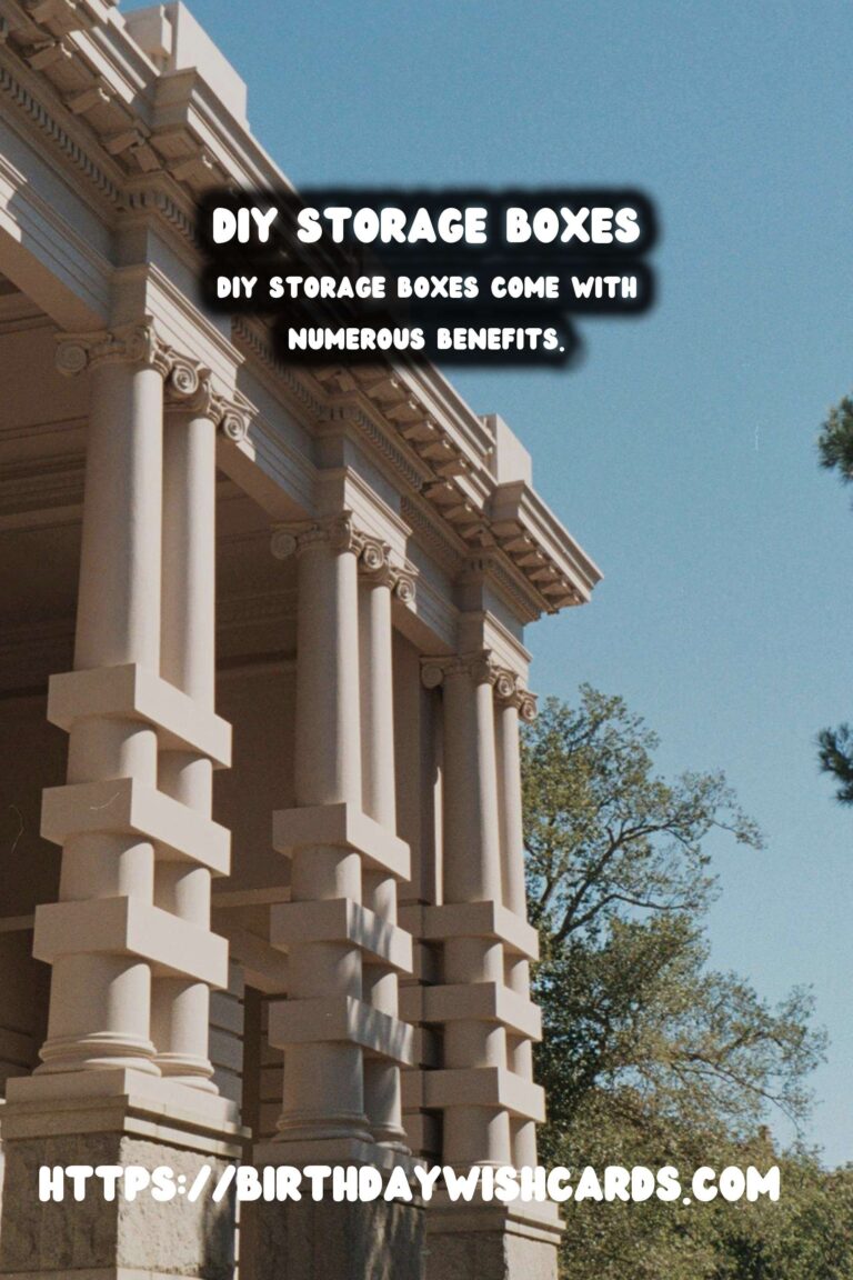 Create Your Own DIY Storage Boxes with Lids for an Organized Home