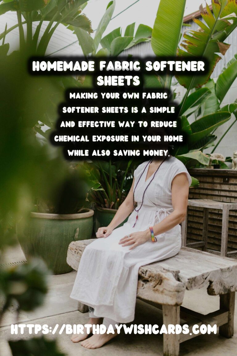 Create Your Own Homemade Fabric Softener Sheets Easily