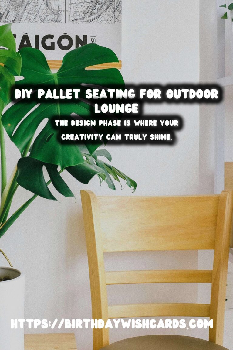 Create Your Summer Outdoor Lounge Area with DIY Pallet Seating