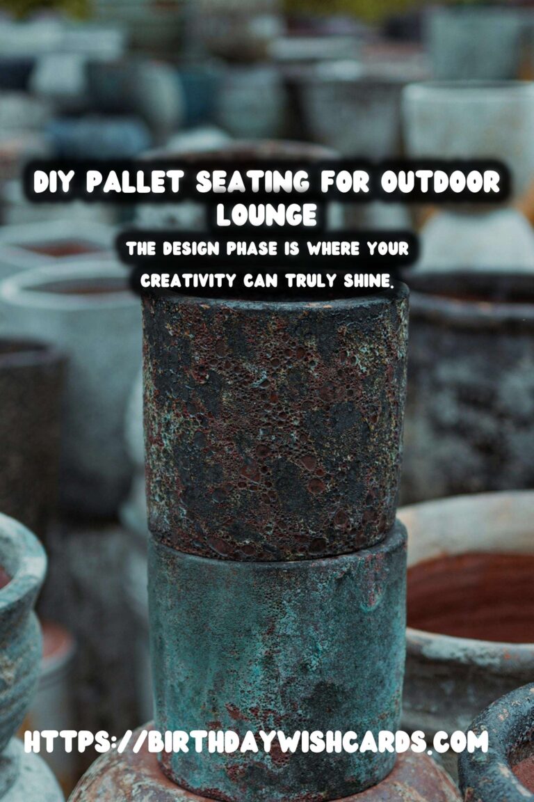 Create Your Summer Outdoor Lounge Area with DIY Pallet Seating