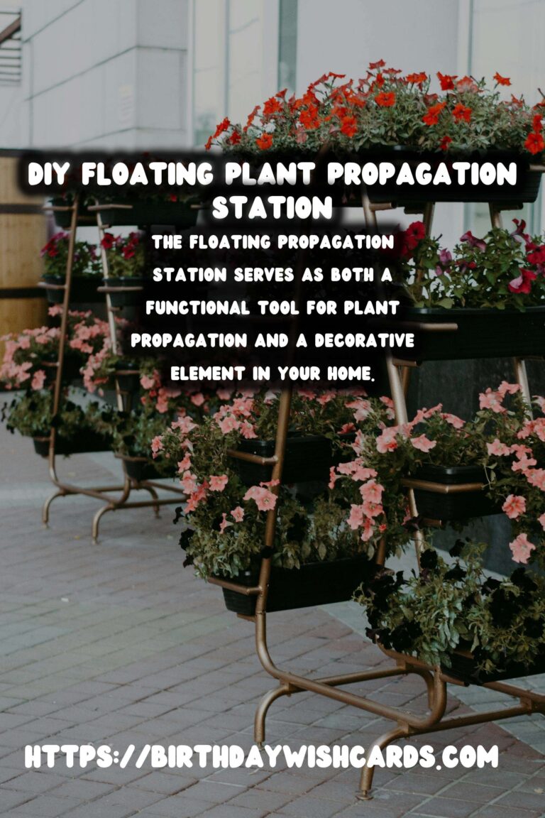 Create a DIY Floating Plant Propagation Station at Home