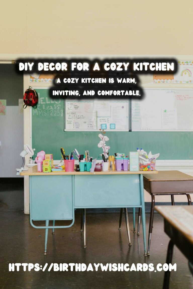 Creating a Cozy Kitchen with DIY Decor Ideas