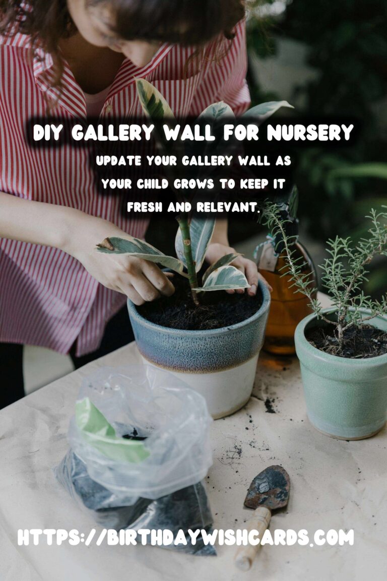 Creating a DIY Gallery Wall for Your Nursery: A Step-by-Step Guide