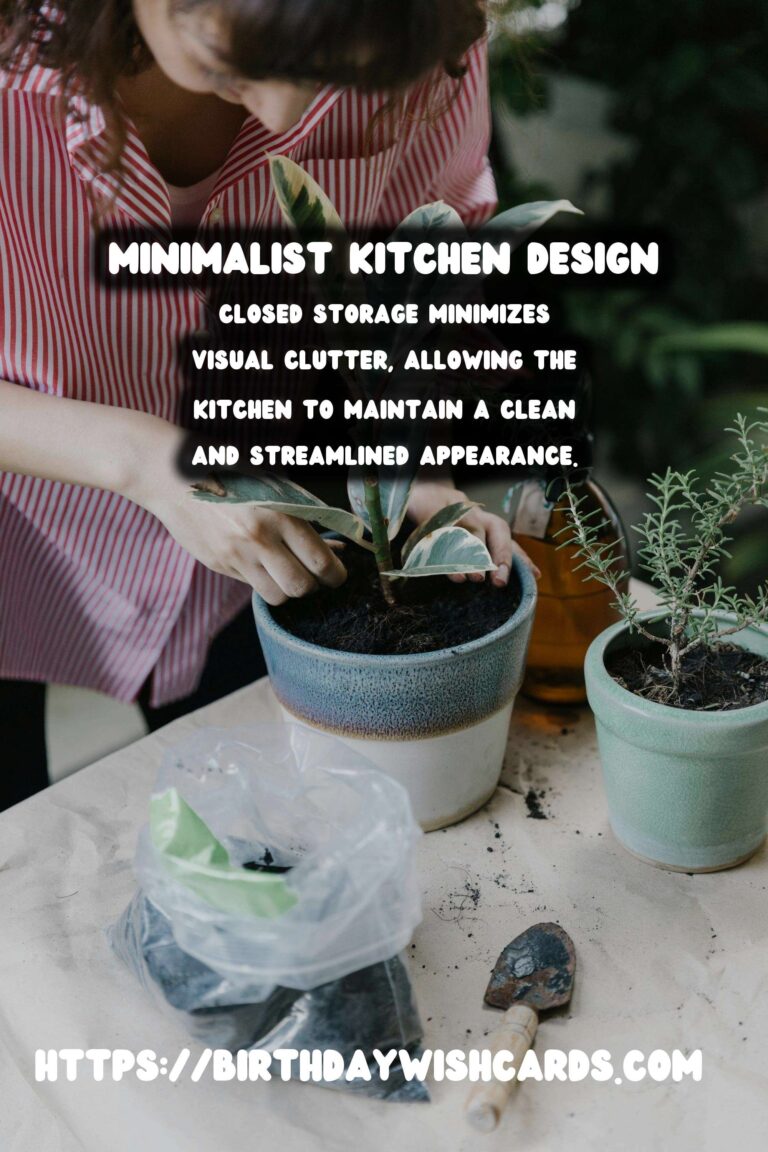 Creating a Minimalist Kitchen with Closed Storage: Transform Your Space