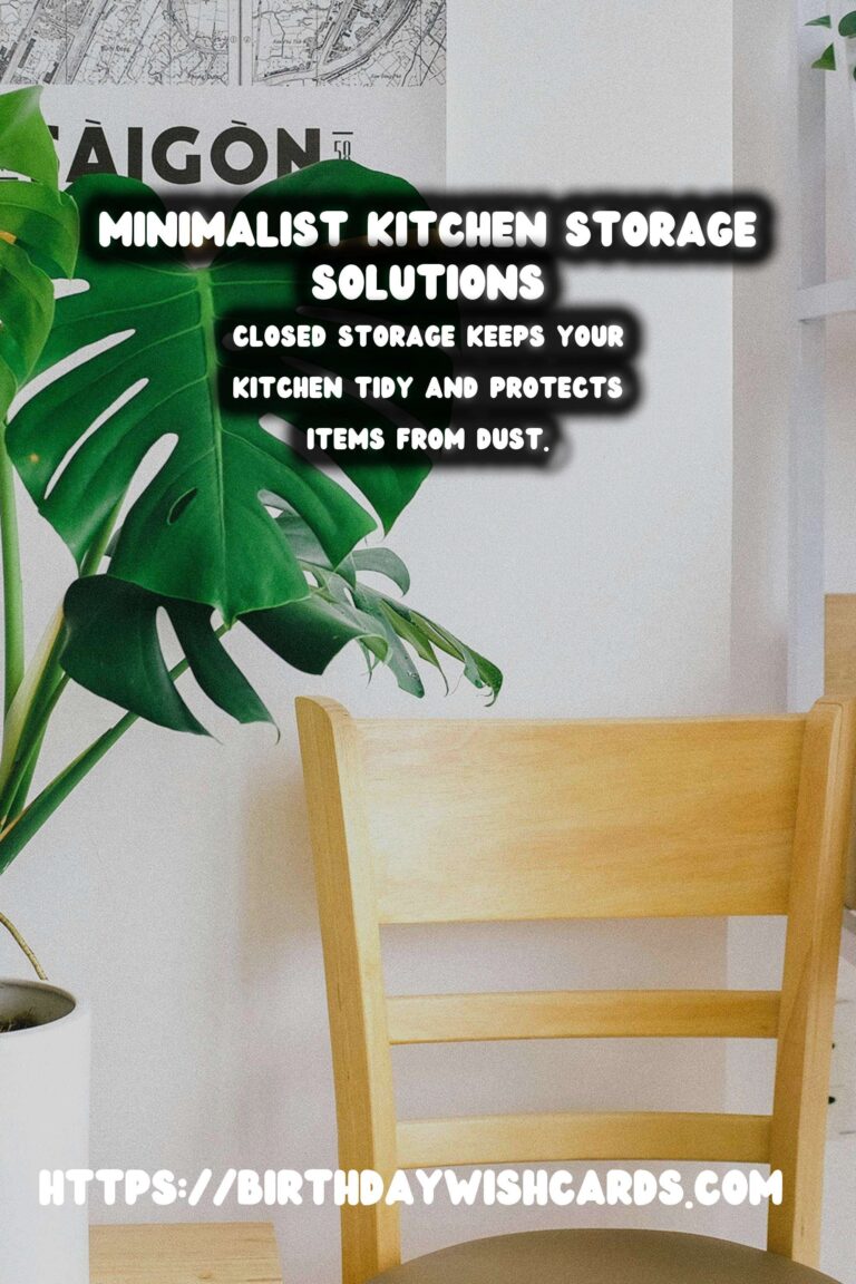 Creating a Minimalist Kitchen with Open and Closed Storage for Optimal Organization