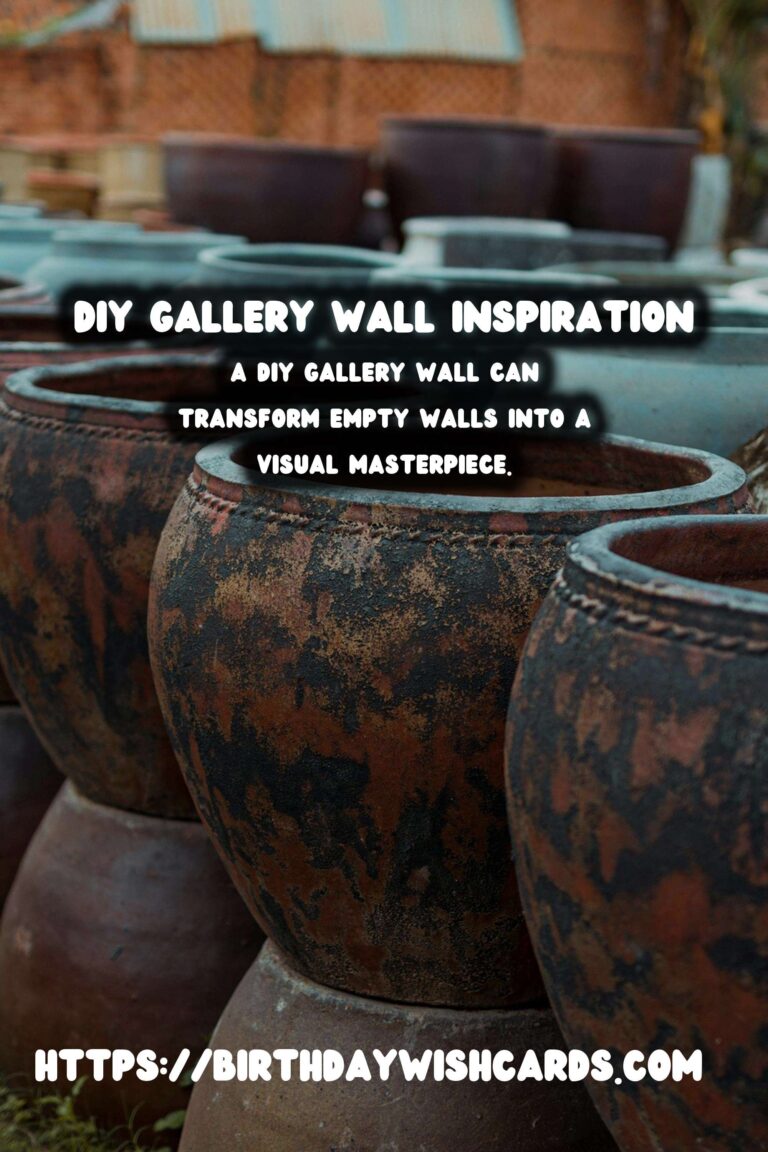 Creating a Stunning DIY Gallery Wall for Empty Walls