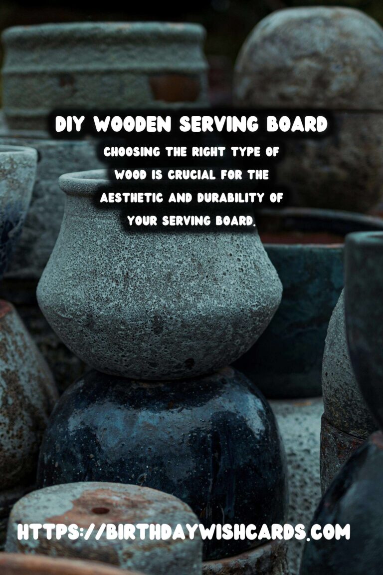 Creating a Stunning DIY Wooden Serving Board with Live Edge