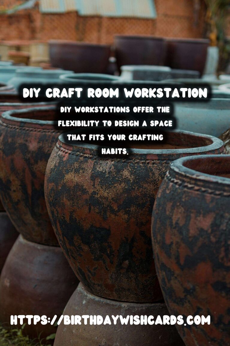 Creating the Ultimate DIY Craft Room Workstation