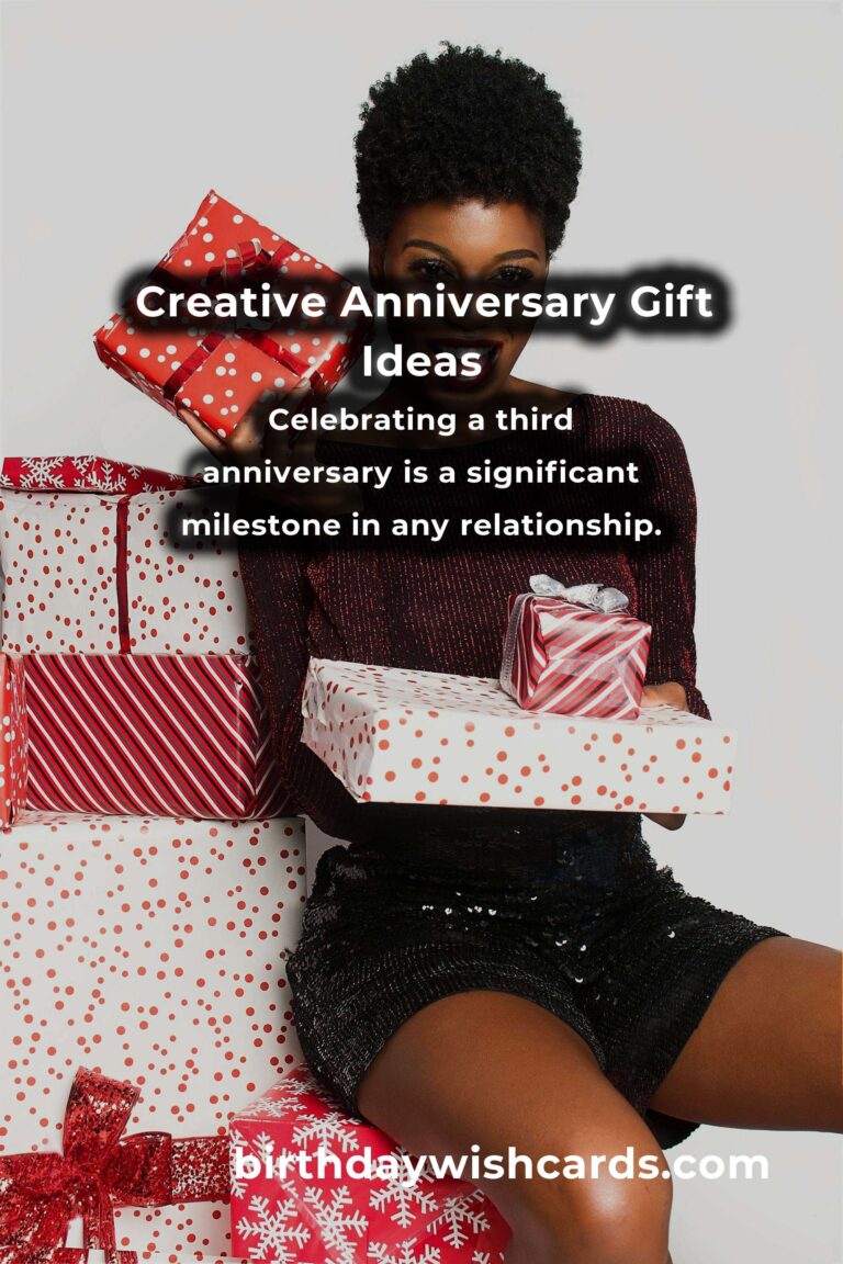 Creative 3rd Anniversary Gift Ideas for Couples