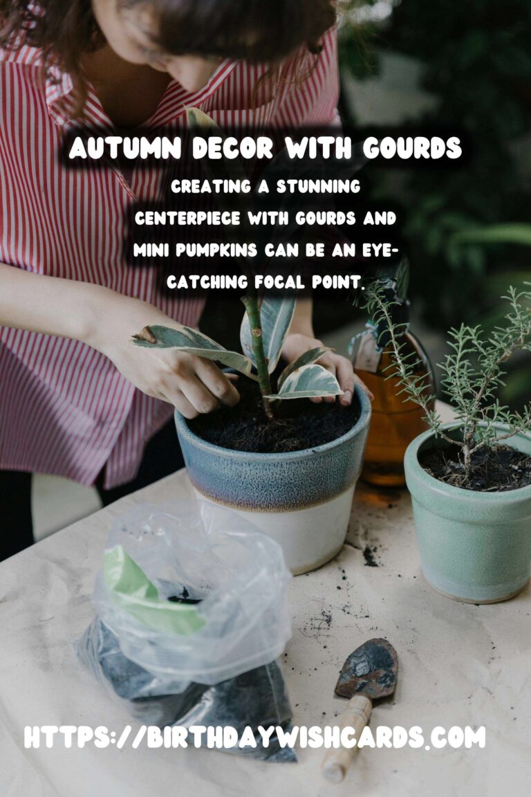 Creative Autumn Decorating Ideas with Gourds and Mini Pumpkins