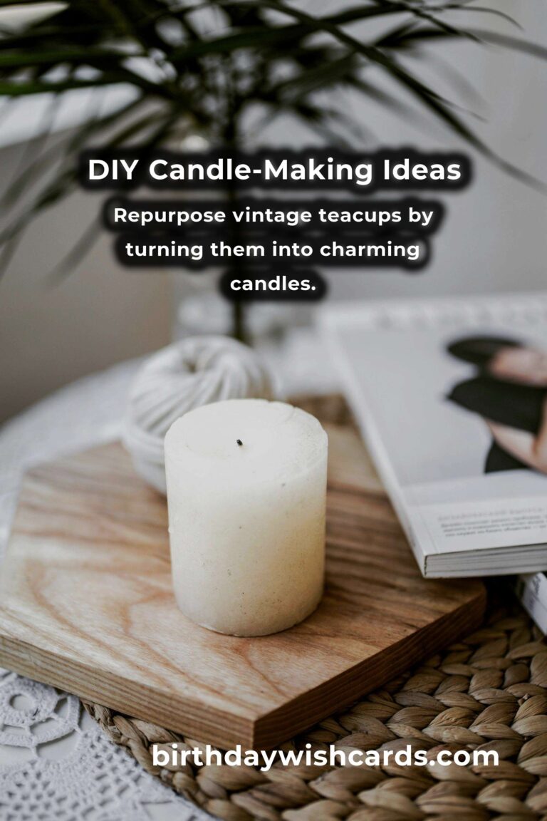 Creative DIY Candle-Making Ideas for a Cozy Home Ambiance