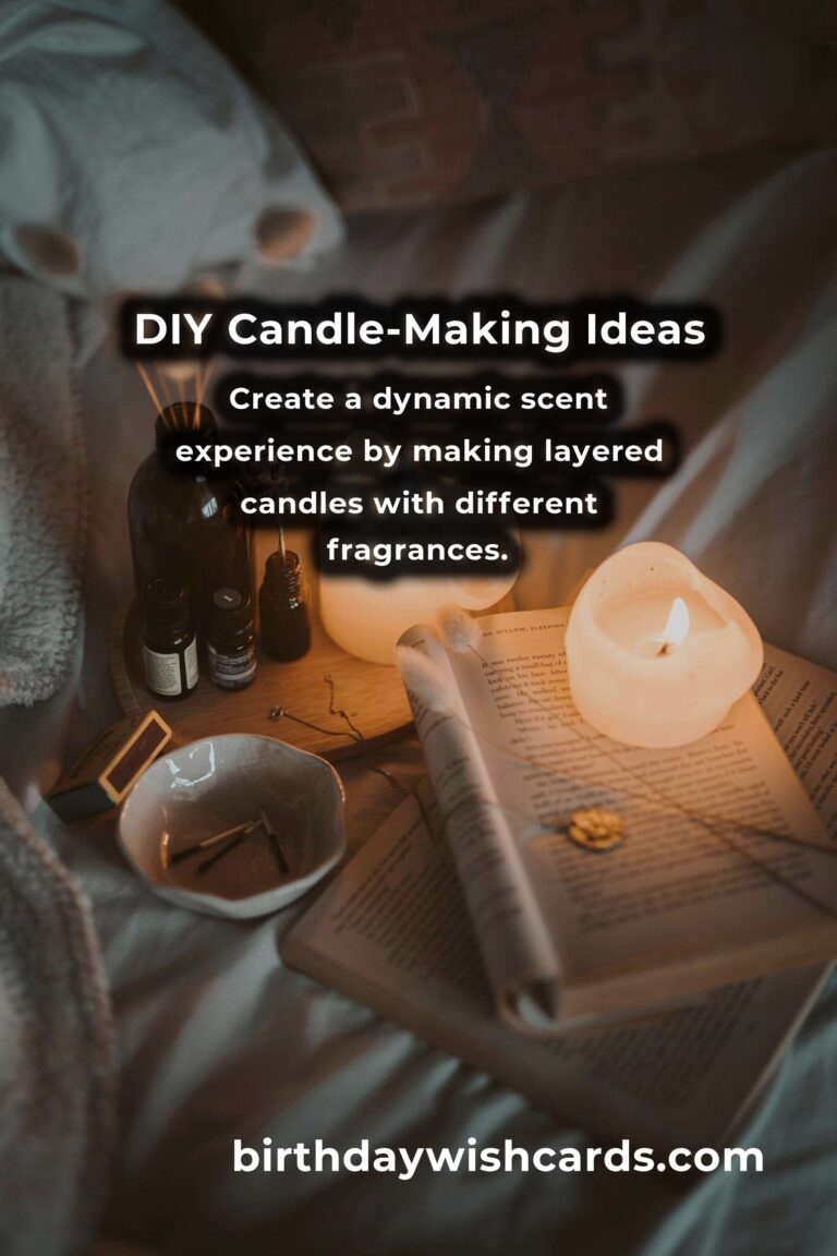 Creative DIY Candle-Making Ideas for a Cozy Home Ambiance