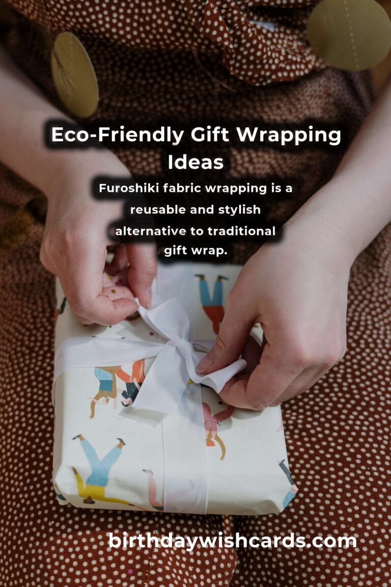 Creative DIY Gift Wrapping Ideas for Eco-Conscious Gifting