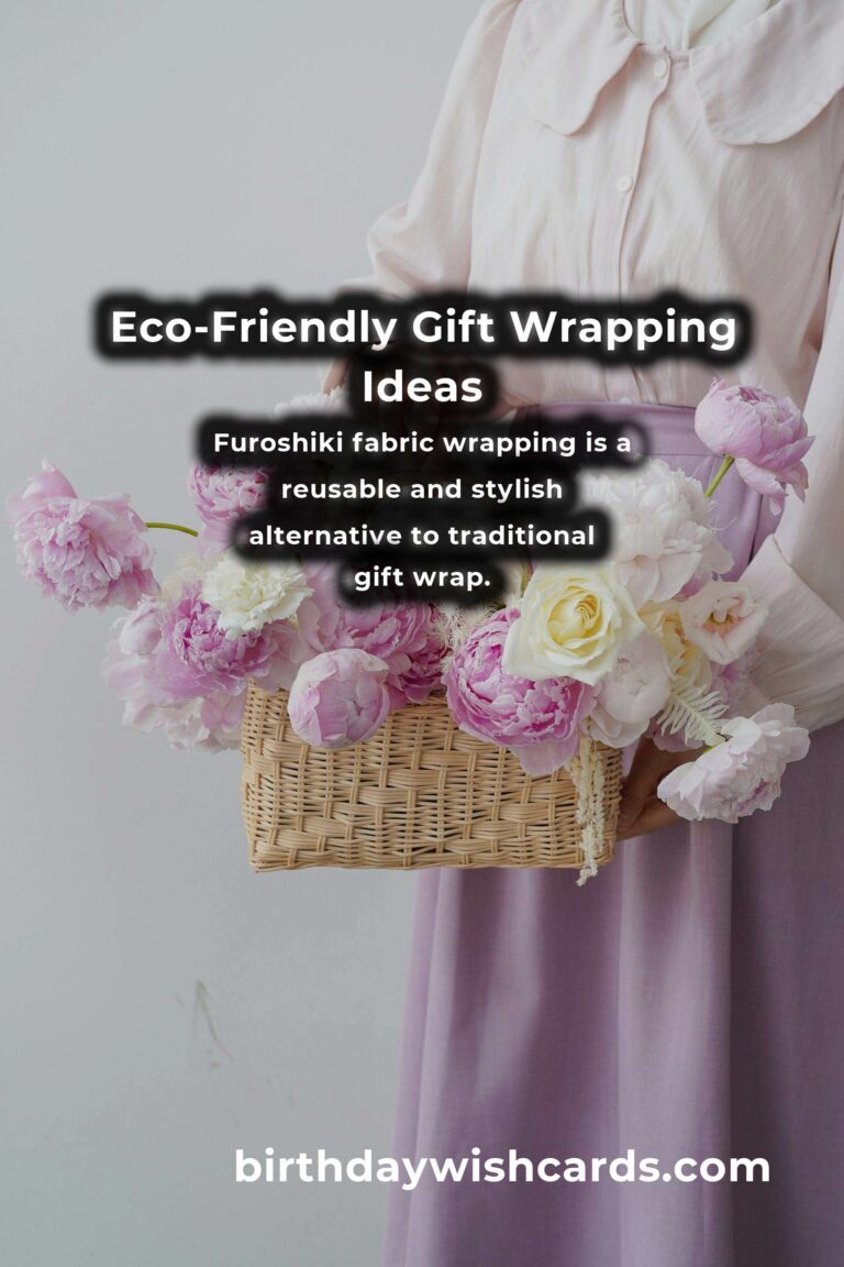 Creative DIY Gift Wrapping Ideas for Eco-Conscious Gifting