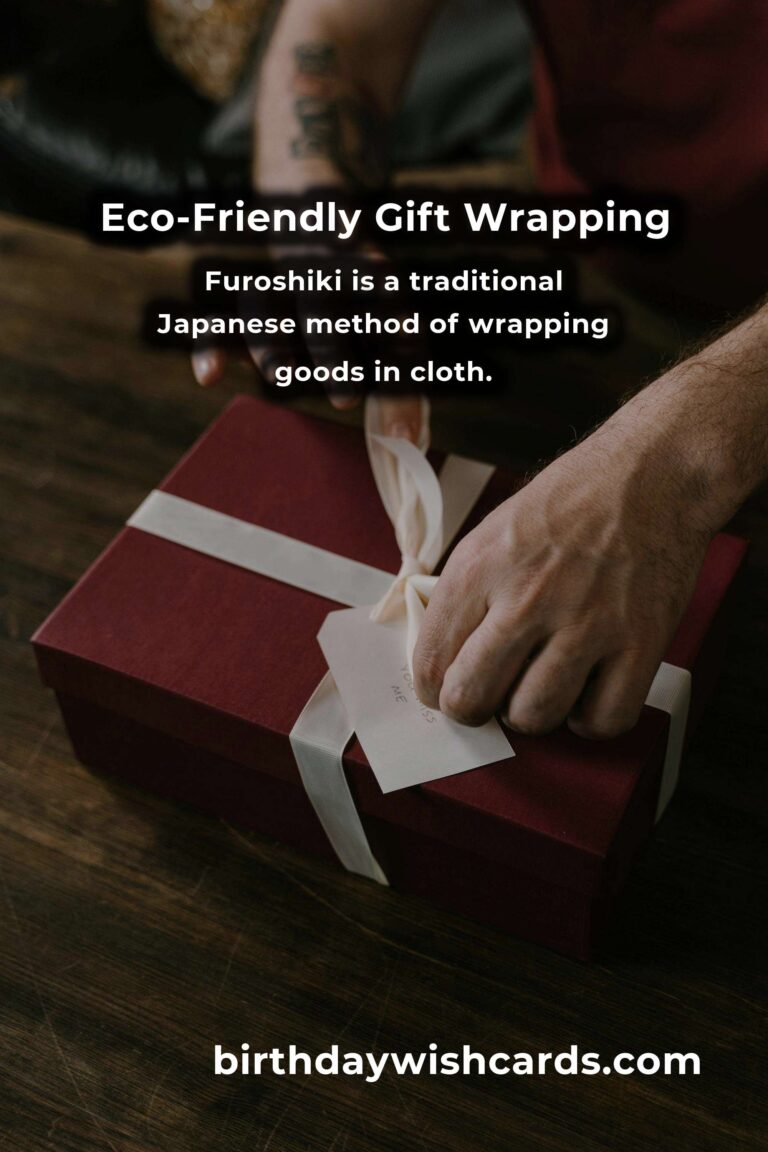 Creative DIY Gift Wrapping Ideas for Eco-Friendly Gifting
