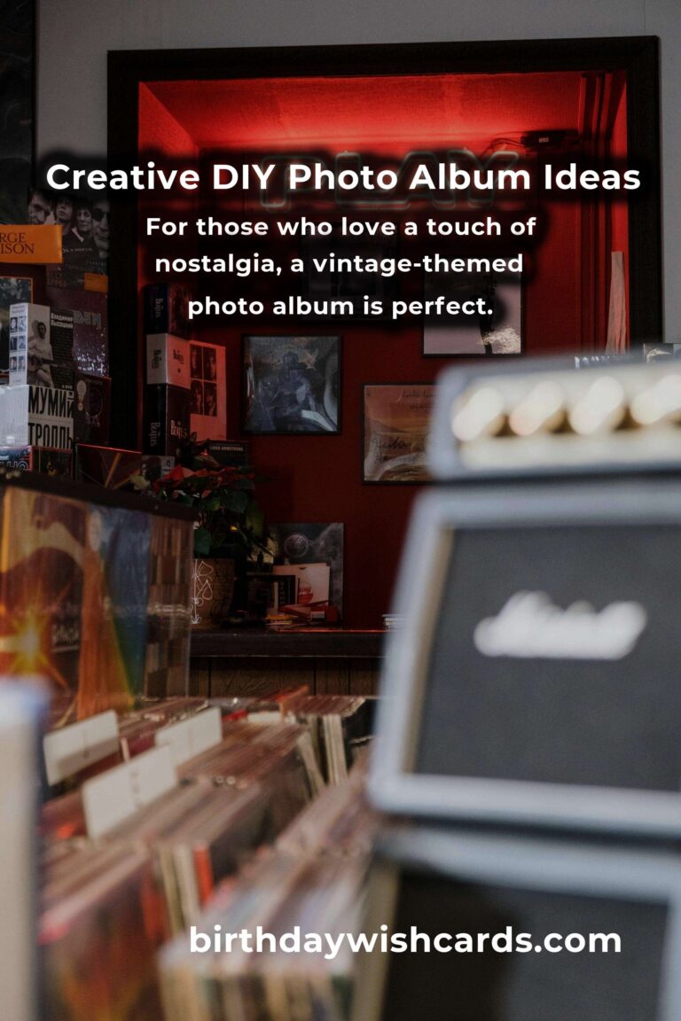 Creative DIY Photo Album Ideas to Preserve Cherished Memories