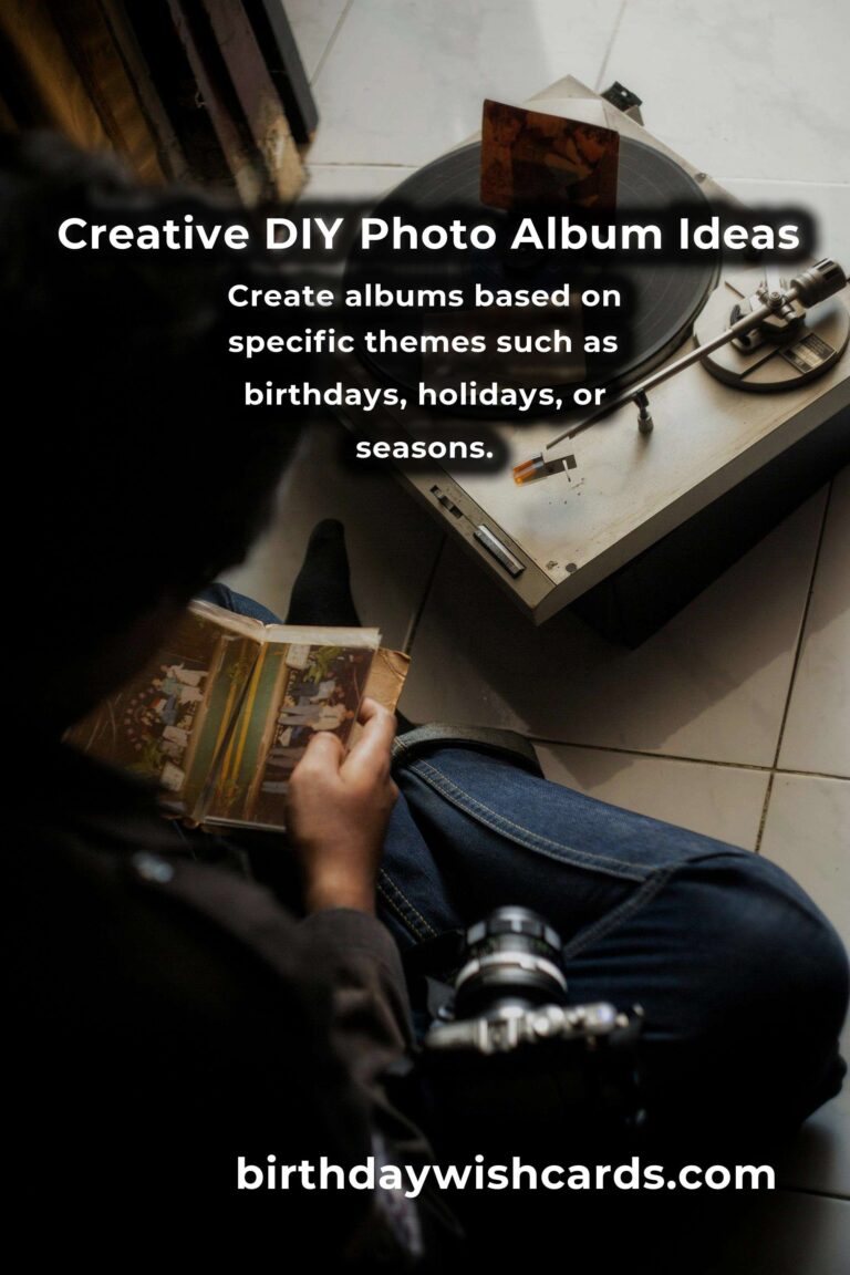 Creative DIY Photo Album Ideas to Preserve Cherished Memories