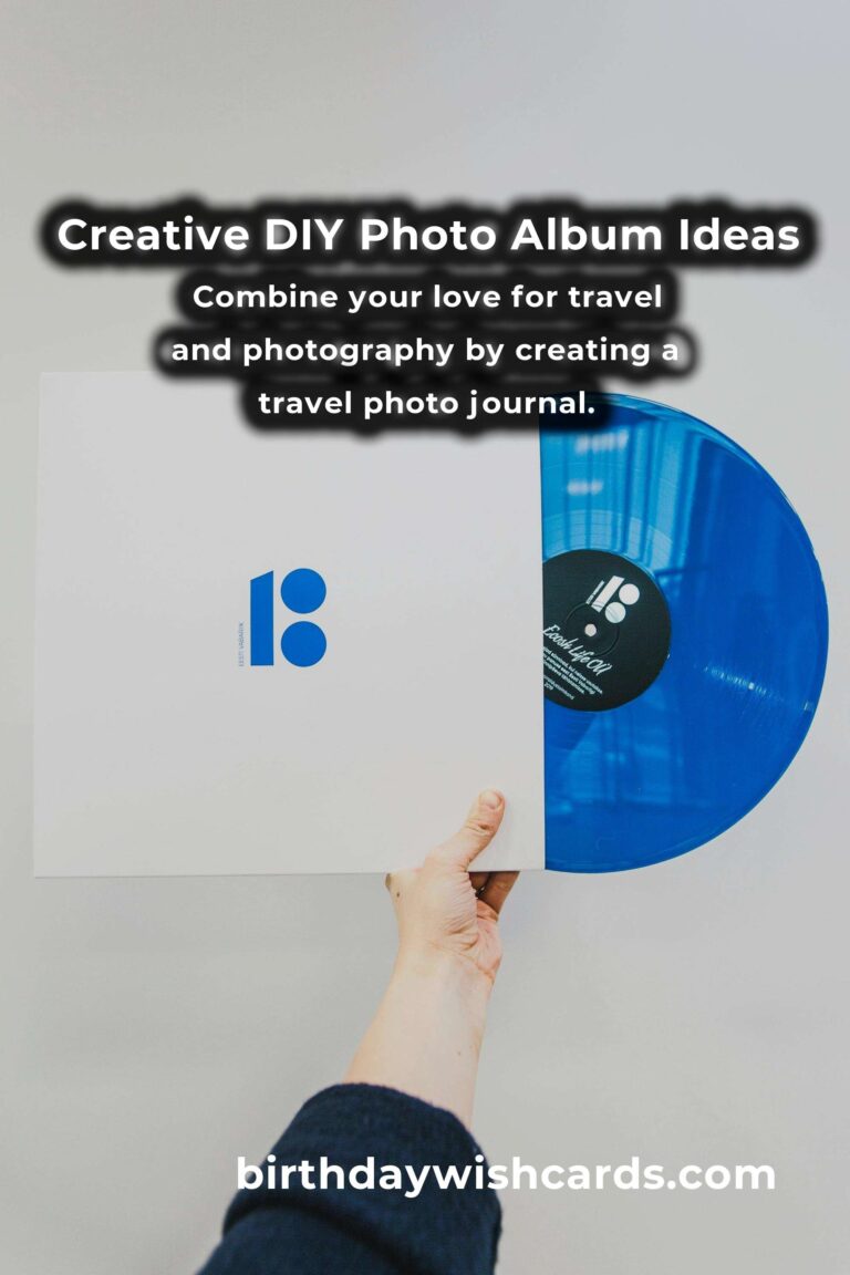 Creative DIY Photo Album Ideas to Preserve Cherished Memories
