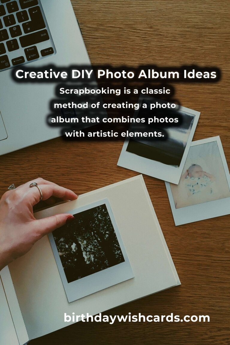 Creative DIY Photo Album Ideas to Preserve Cherished Memories