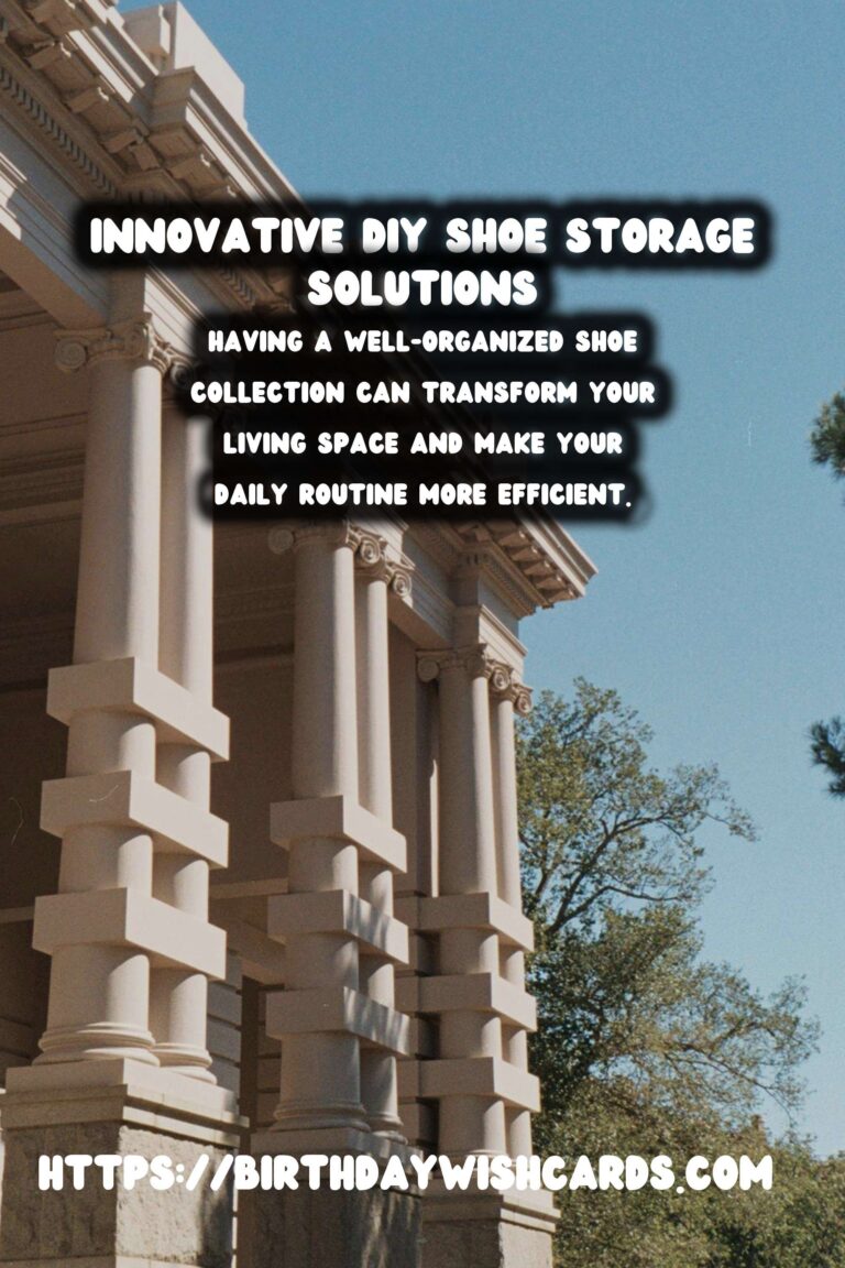 Creative DIY Shoe Storage Solutions for a Clutter-Free Home