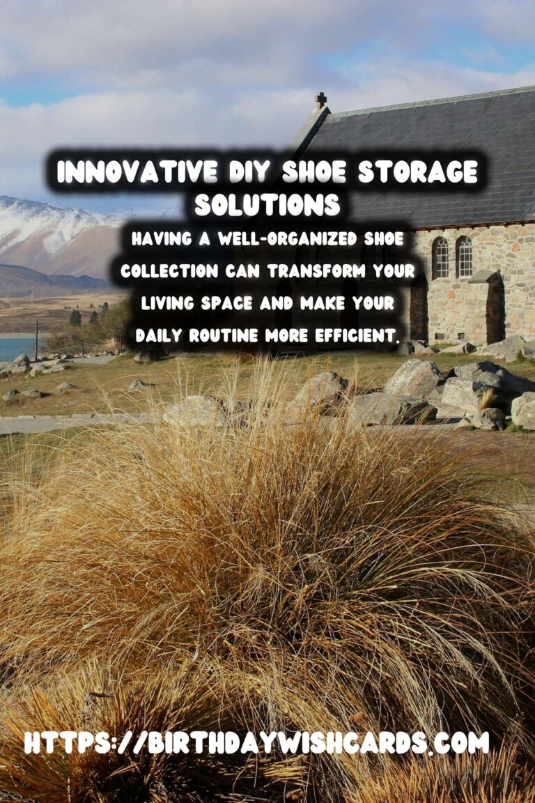 Creative DIY Shoe Storage Solutions for a Clutter-Free Home