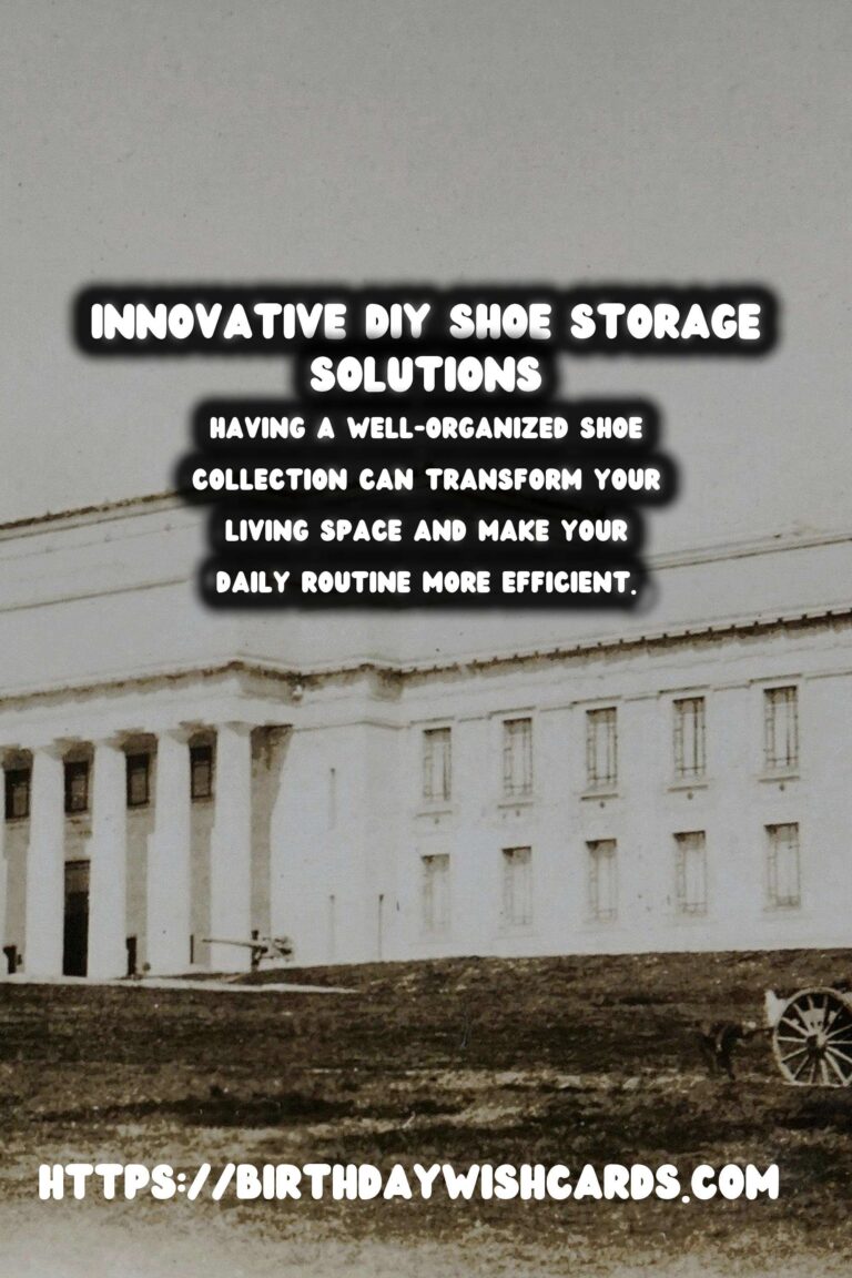 Creative DIY Shoe Storage Solutions for a Clutter-Free Home