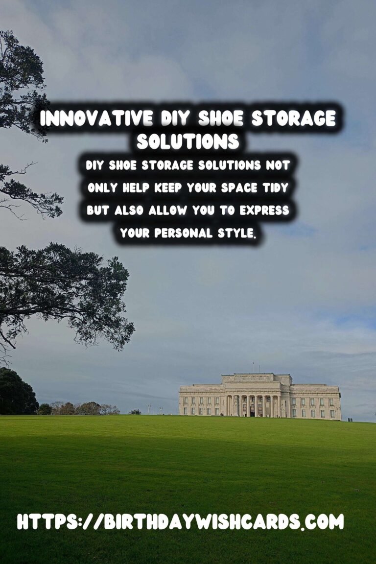 Creative DIY Shoe Storage Solutions for a Clutter-Free Home