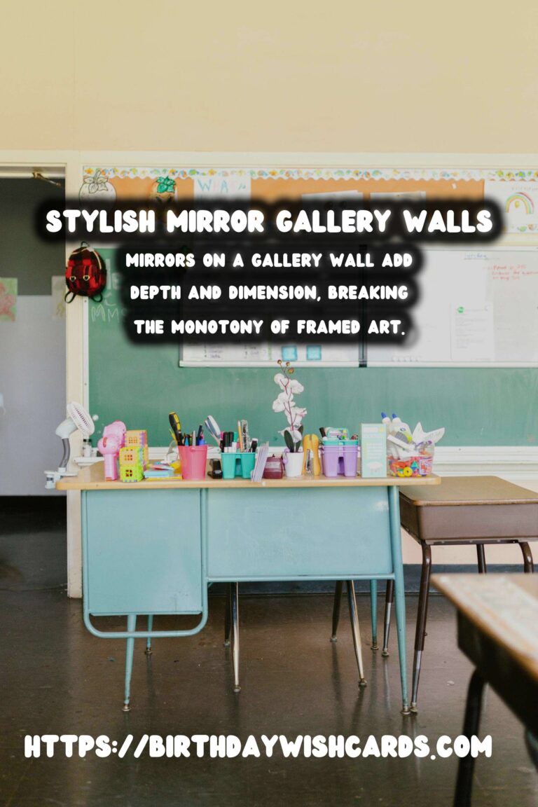 Creative Ideas for Decorating with Mirrors: Gallery Wall Inspirations