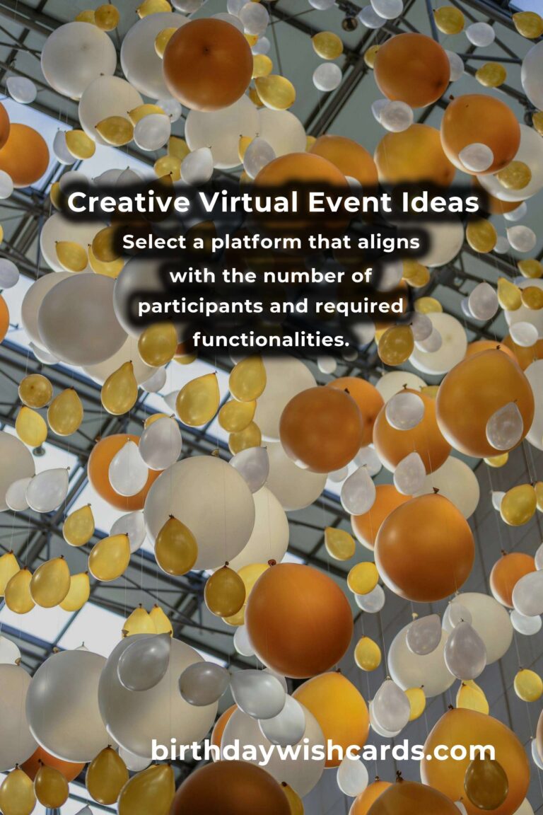 Creative Ideas to Host a Successful Virtual Event