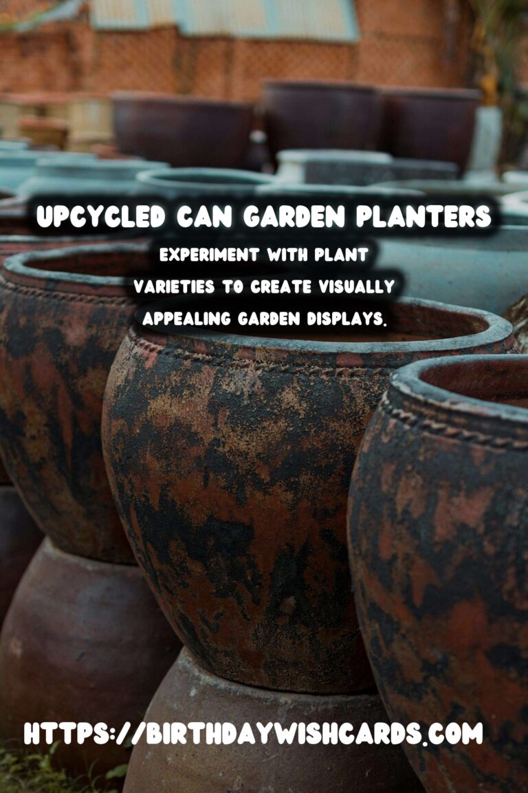 Creative Ways to Upcycle Old Cans into Garden Planters