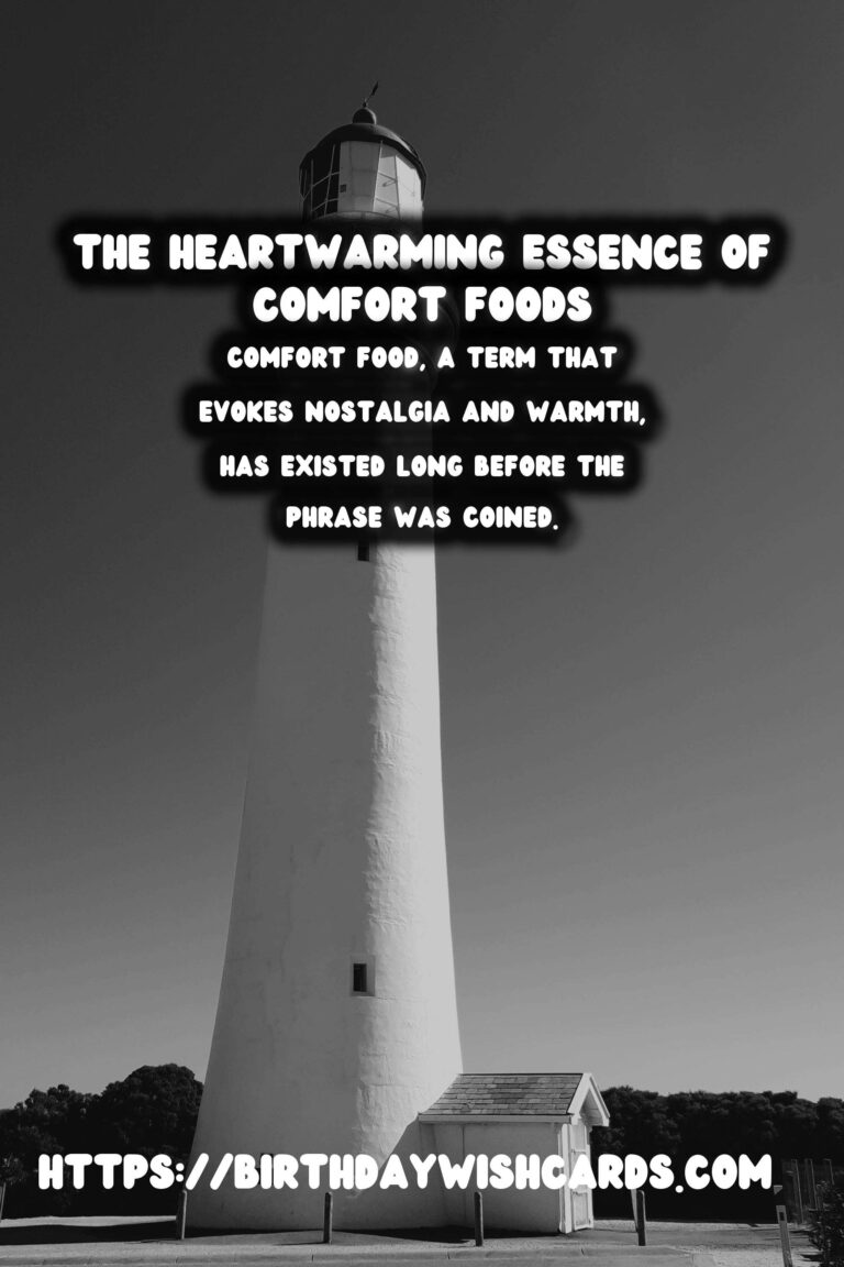 Culinary Anthropology: The History of Global Comfort Foods