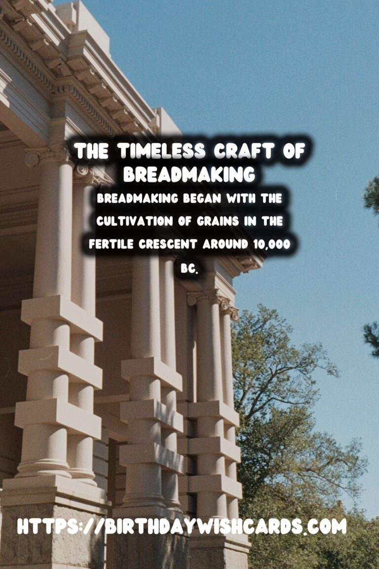 Culinary Anthropology: The Timeless History of Breadmaking
