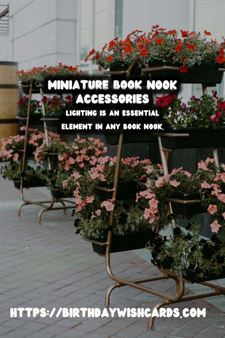 DIY Book Nook Accessories: Miniatures to Enhance Your Reading Space