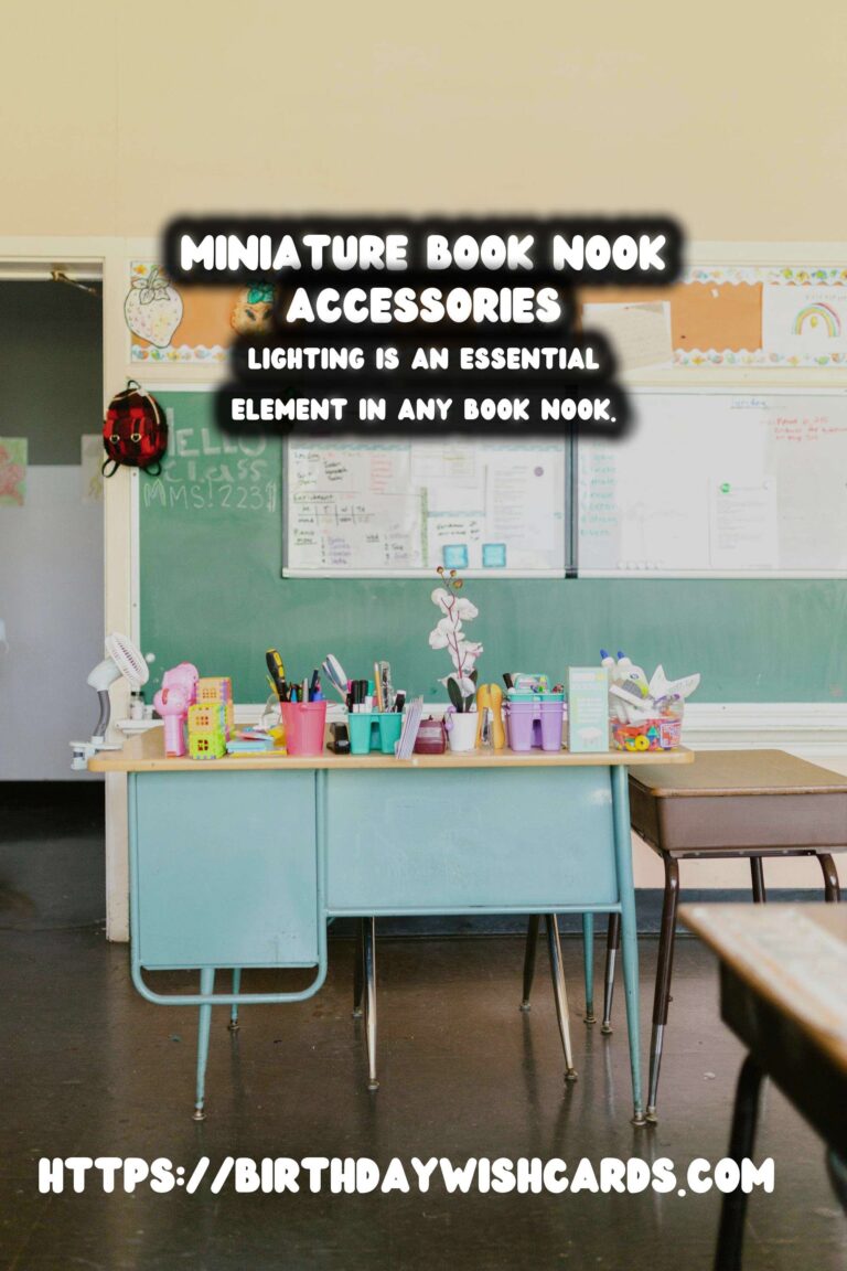 DIY Book Nook Accessories: Miniatures to Enhance Your Reading Space
