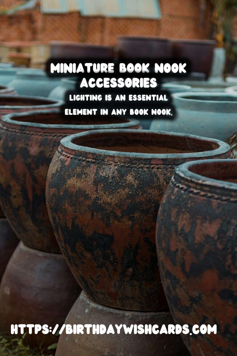 DIY Book Nook Accessories: Miniatures to Enhance Your Reading Space