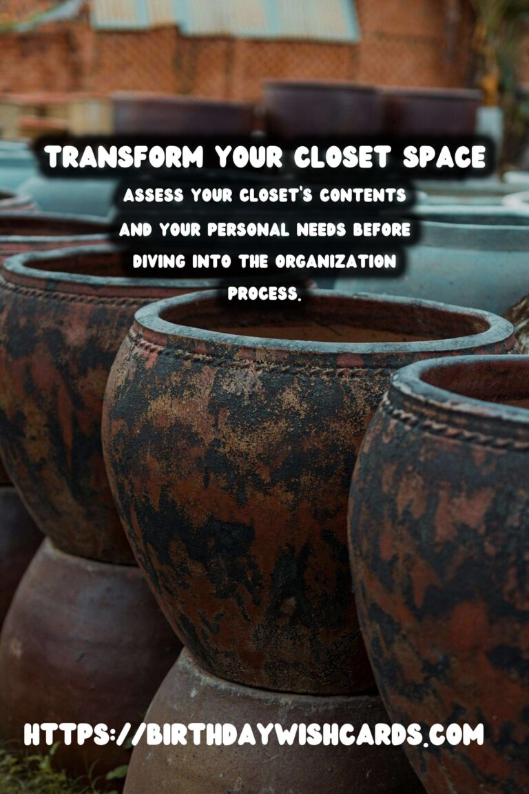 DIY Closet Organization System: Transform Your Space Efficiently