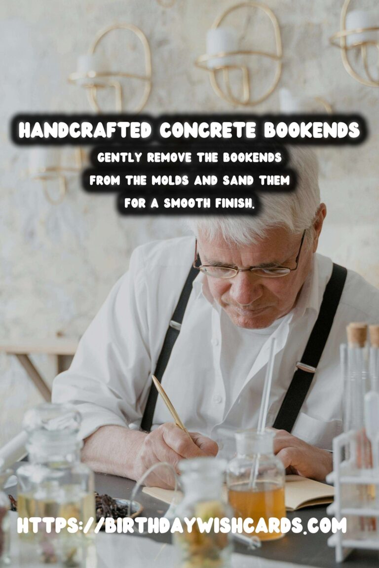 DIY Concrete Bookends: A Step-by-Step Guide for Craft Enthusiasts