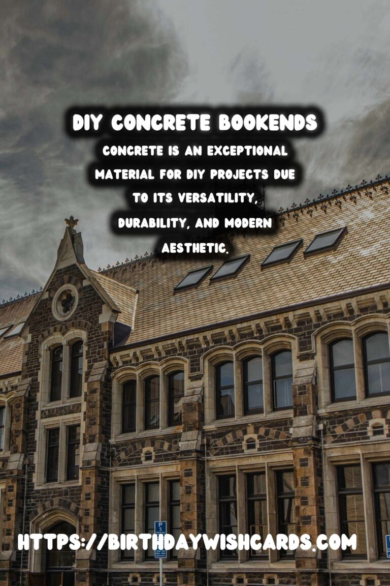 DIY Concrete Bookends: Achieve a Minimalist Style