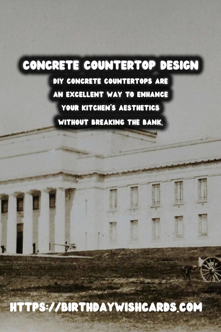 DIY Concrete Countertops: Transform Your Kitchen on a Budget