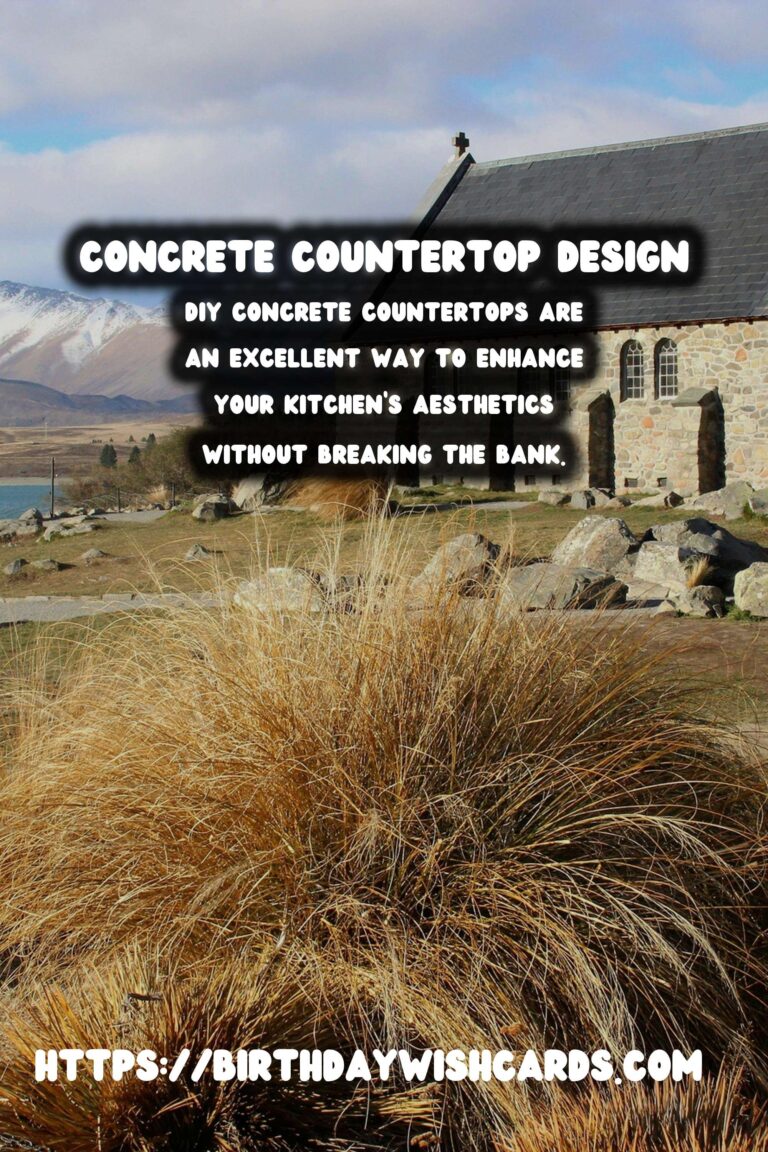 DIY Concrete Countertops: Transform Your Kitchen on a Budget