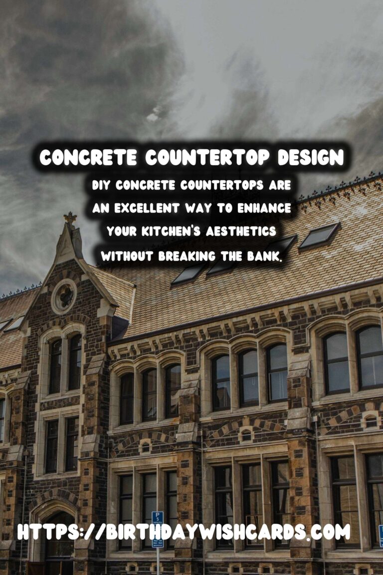 DIY Concrete Countertops: Transform Your Kitchen on a Budget