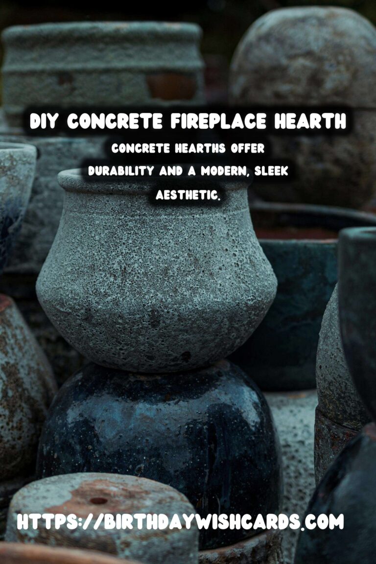 DIY Concrete Fireplace Hearth: A Step-by-Step Guide for a Stunning Home Feature