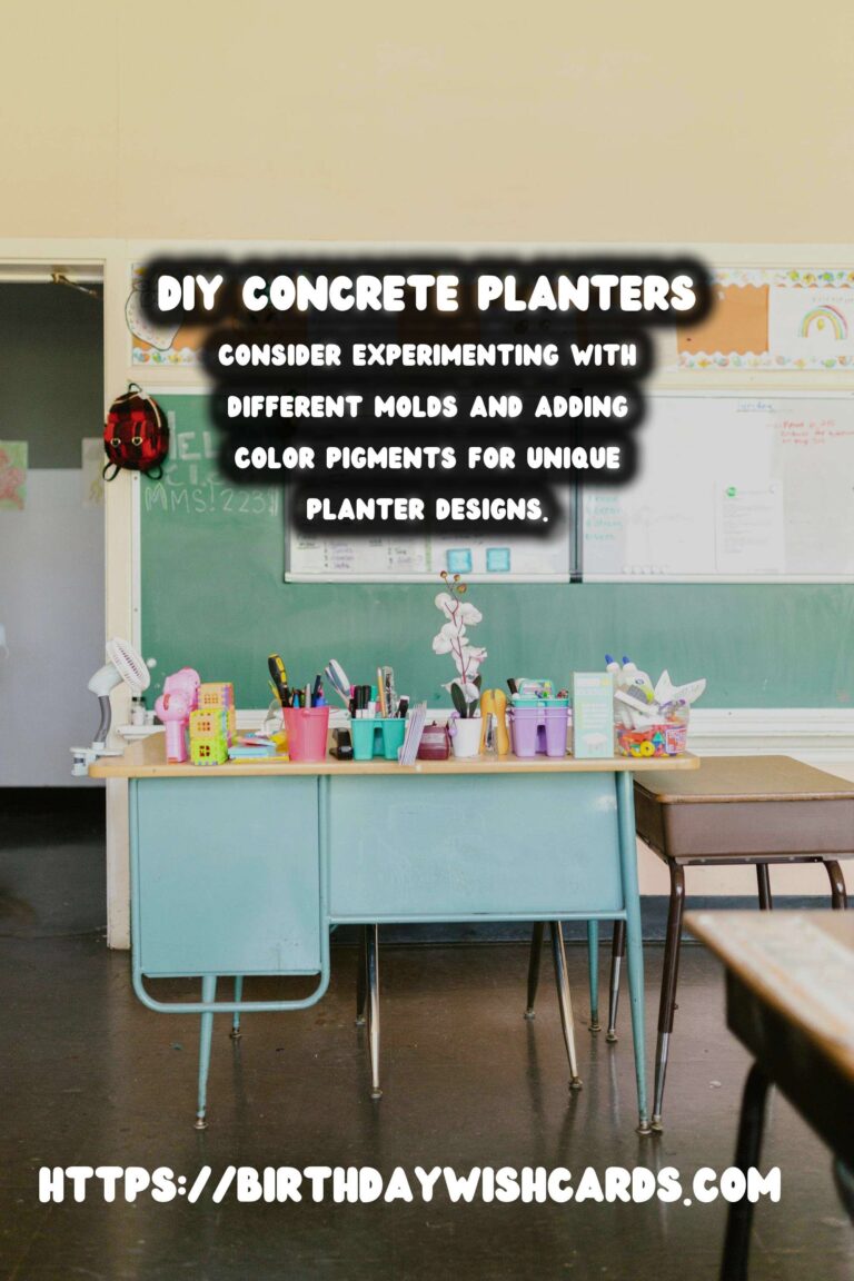 DIY Concrete Planters for Balcony Gardens: A Comprehensive Guide
