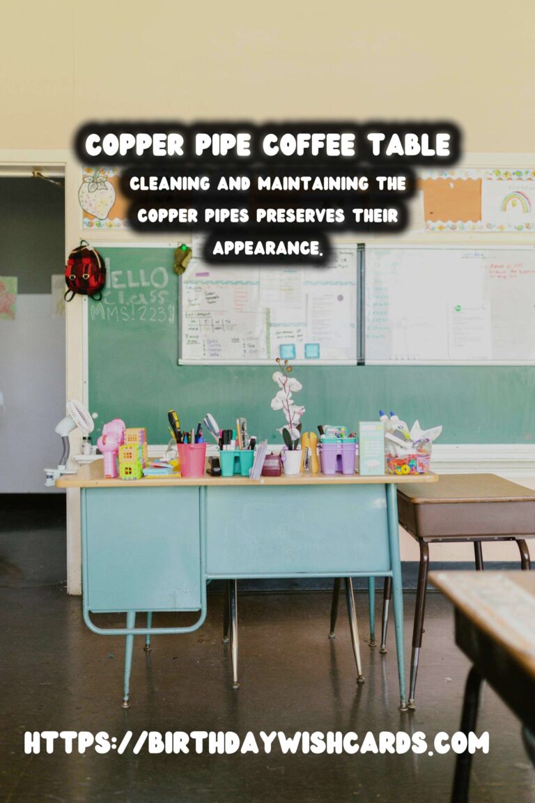 DIY Copper Pipe Coffee Table: A Step-by-Step Guide