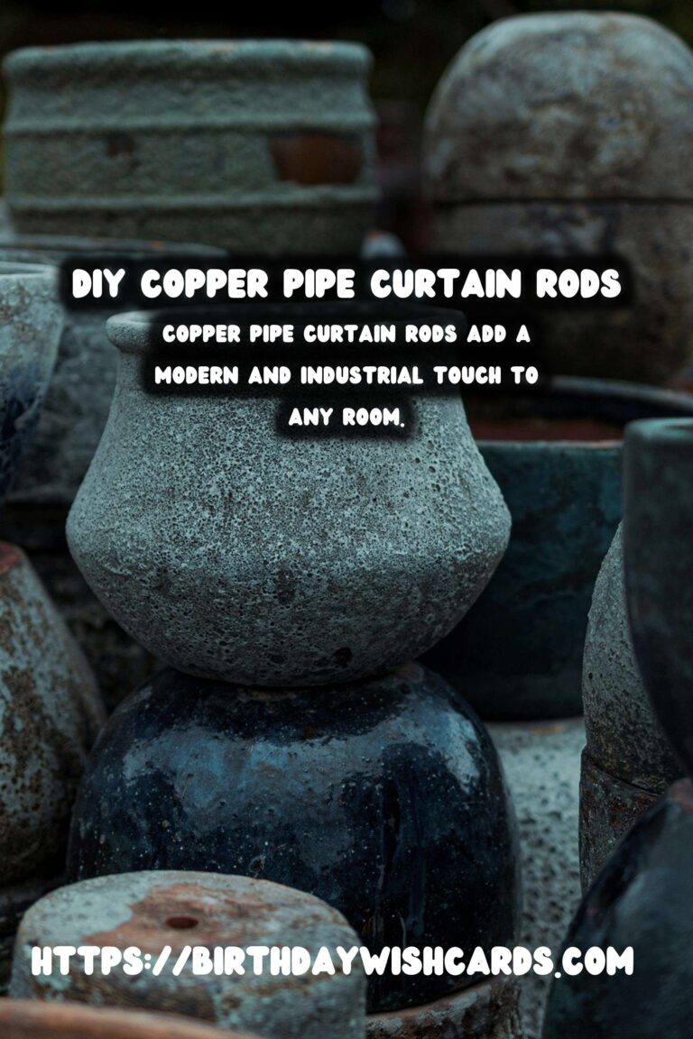 DIY Copper Pipe Curtain Rods: A Stylish and Cost-Effective Solution for Your Home