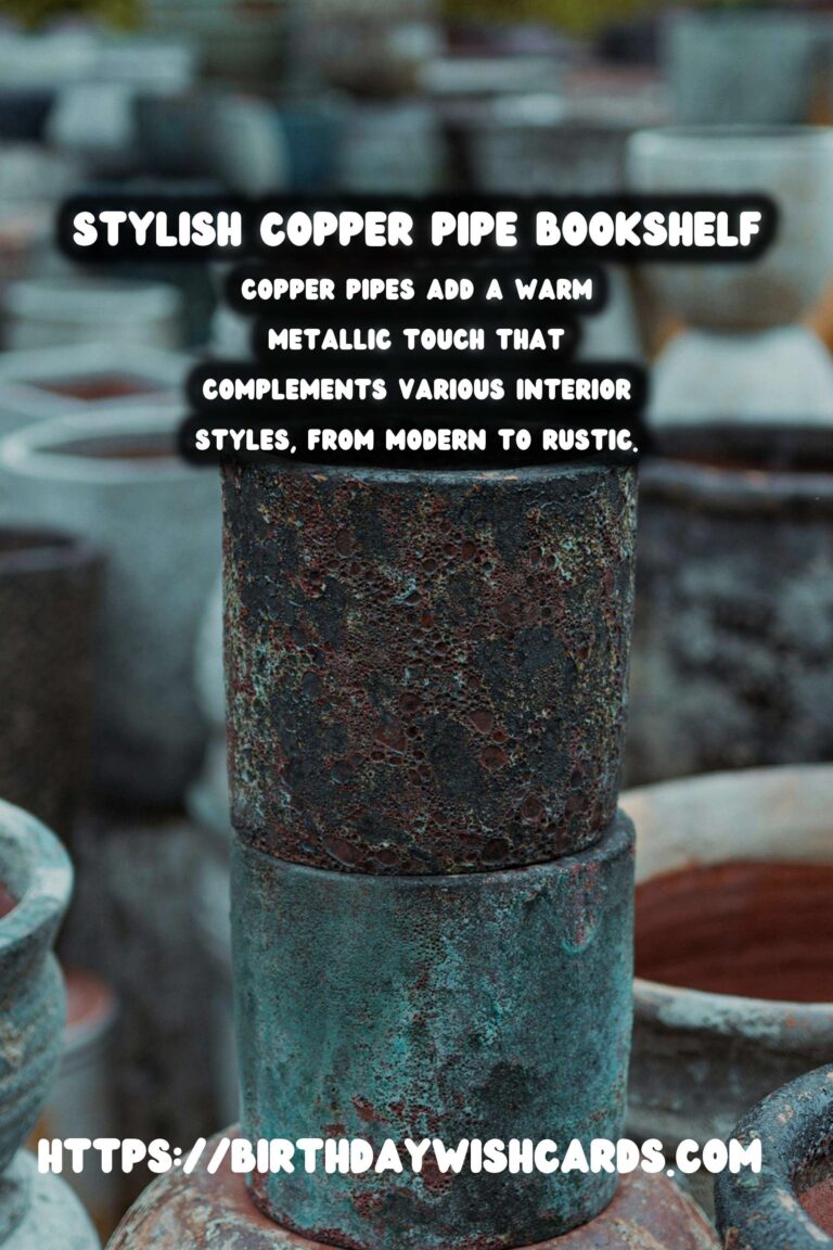DIY Copper Pipe Floating Bookshelf: A Stylish and Functional Addition to Your Home