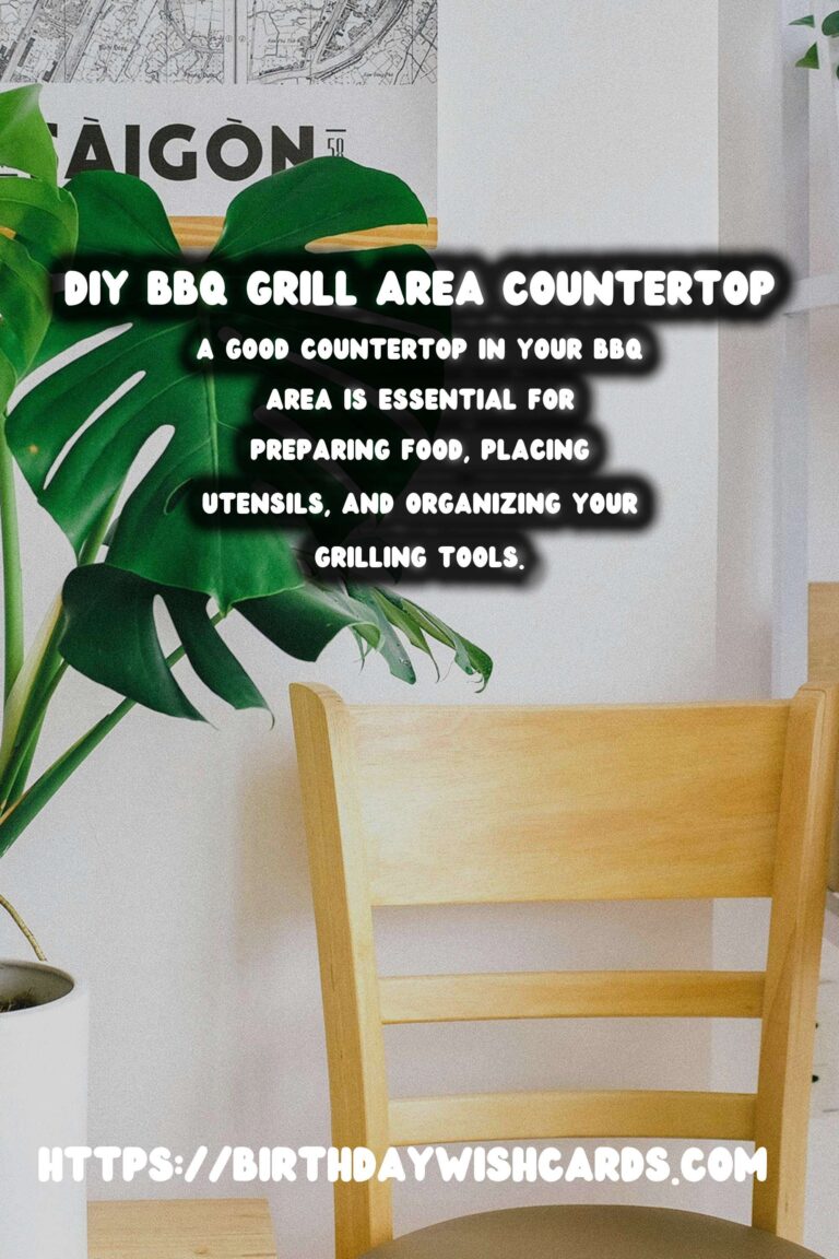 DIY Countertop Ideas for Your Summer BBQ Grill Area