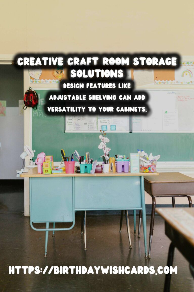 DIY Craft Room Storage Cabinets: Maximize Your Space